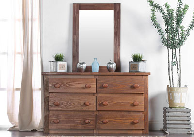 Lea Dresser and Mirror,Furniture of America