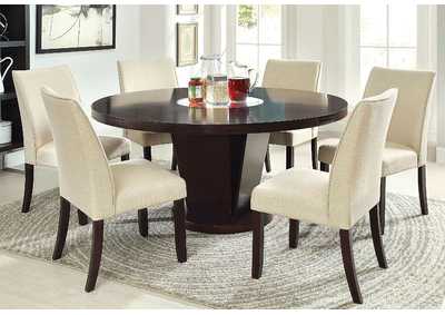 Image for Cimma Espresso Dining Table w/4 Side Chair