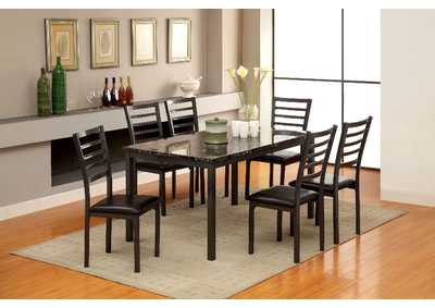 Image for Colman Contemporary Dining Table w/6 Side Chair