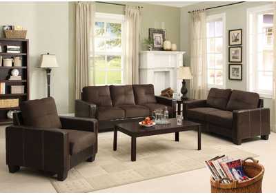 Image for Laverne Chocolate Sofa and Loveseat