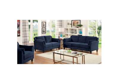 Image for Ysabel Navy Sofa and Loveseat