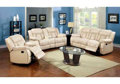 Image for Barbado Ivory Sofa and Loveseat w/4 Recliners