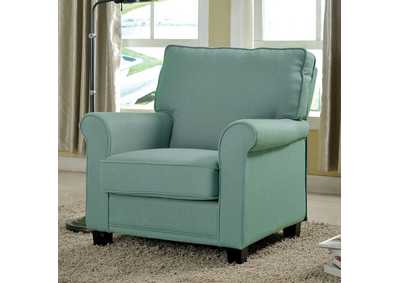 Image for Belem Blue Accent Chair