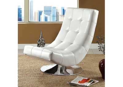Image for Trinidad White Accent Chair