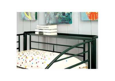 Explorer Green Jeep Design Twin/Twin Bunk Bed,Furniture of America