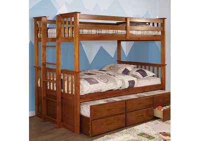 Image for University Twin/Twin Bunk Bed w/ Trundle