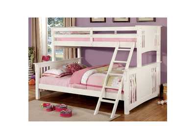 Image for Spring Creek White Twin XL/Queen Bunk Bed