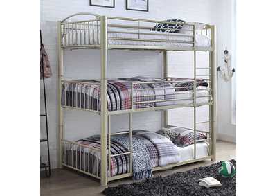 Bettina Twin Triple Decker Bed