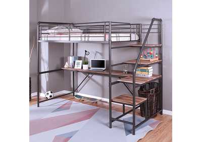 Rowley Twin Bed/Workstation