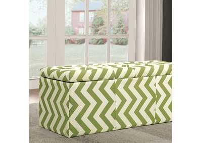 Zahra Storage Ottoman,Furniture of America