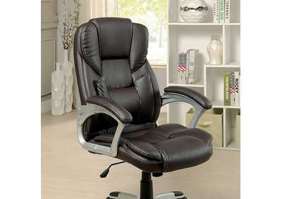 Sibley Brown Office Chair,Furniture of America