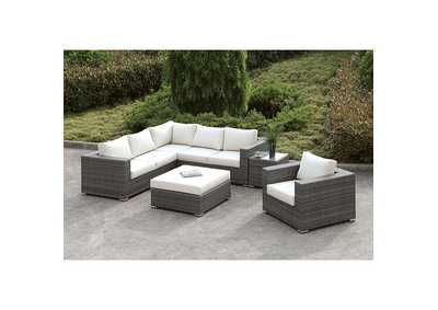 Image for Somani L-Sectional + Chair + Coffee Table + End Table
