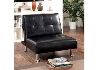 Bulle Black Chair,Furniture of America