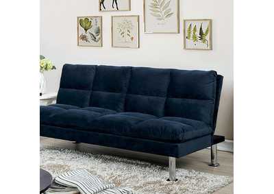 Image for Saratoga Navy Futon Sofa
