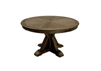 Julia Light Oak Round Dining Table,Furniture of America