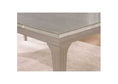 Diocles Silver Dining Table,Furniture of America