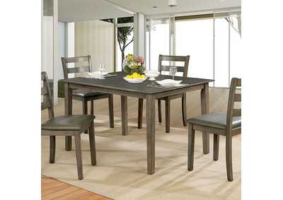 Marcelle Gray Dining Table,Furniture of America
