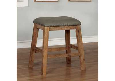Lana Weathered Natural Tone Counter Height Barstool,Furniture of America