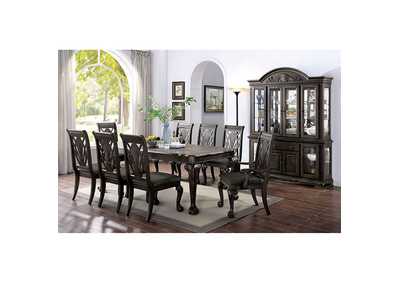 Petersburg Dark Gray Dining Table,Furniture of America