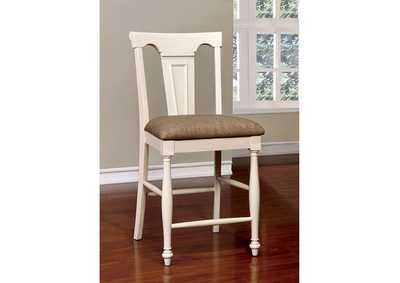 Image for Sabrina Off-White Counter Height Chair [Set of 2]