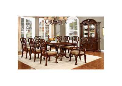 Elana Brown Cherry Dining Table