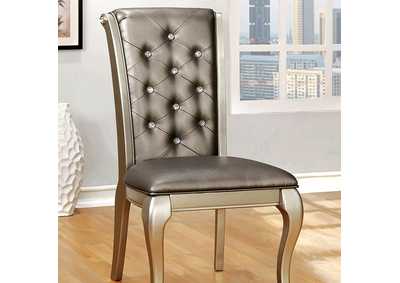 Amina Side Chair (2/Box),Furniture of America