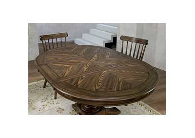 August Dining Table,Furniture of America