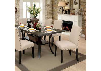 Kaitlin Light Walnut Dining Table,Furniture of America