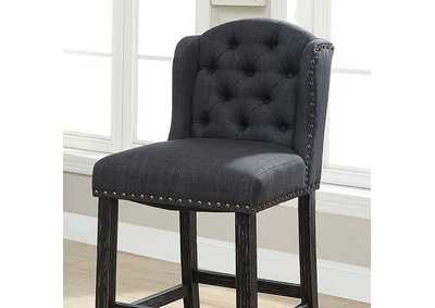 Sania II Gray Bar Chair (2/Box),Furniture of America