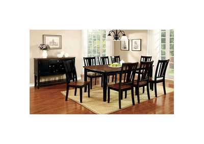Dover Black Dining Table,Furniture of America