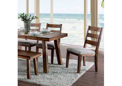 Signe Light Oak Dining Table,Furniture of America