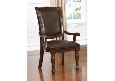 Alpena Arm Chair (2/Box),Furniture of America