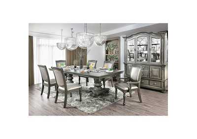 Alpena Gray Dining Table,Furniture of America