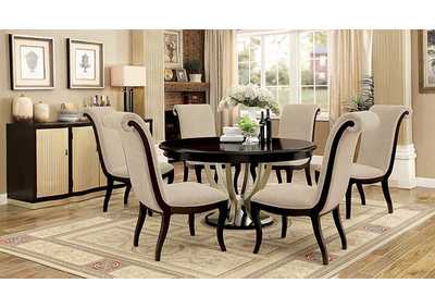 Ornette Round Dining Table,Furniture of America