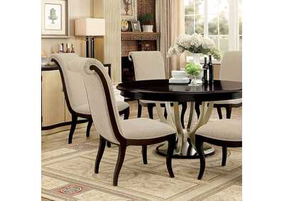 Ornette Round Dining Table,Furniture of America