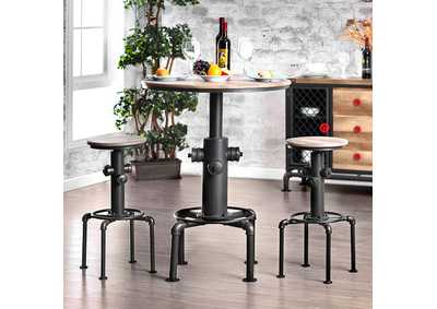 Image for Foskey Antique Black Bar Table