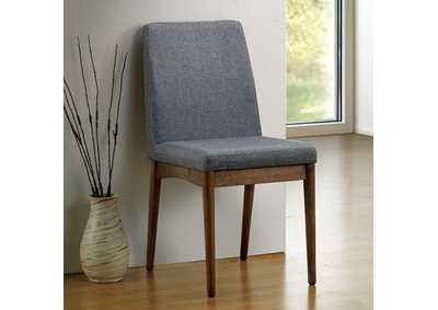 Eindride Natural Tone Side Chair [Set of 2],Furniture of America