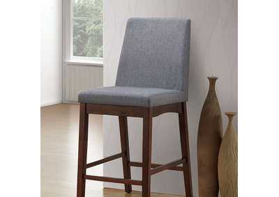 Image for Marten Brown Cherry Counter Height Chair [Set of 2]