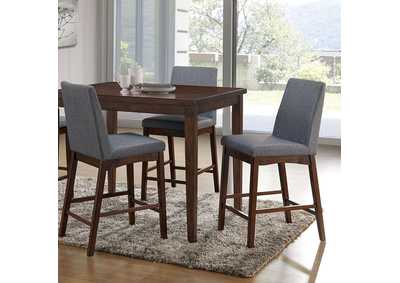 Marten Brown Cherry Counter Height Table,Furniture of America