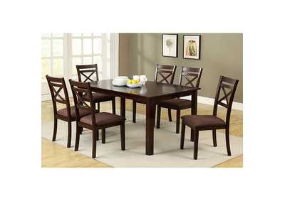 Weston 7 Pc. Dining Table Set,Furniture of America