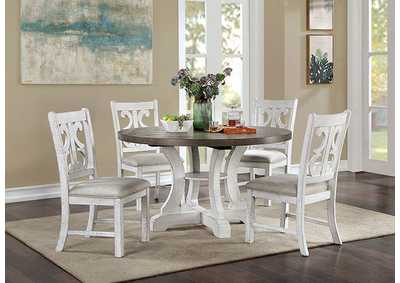 Auletta Dining Table,Furniture of America