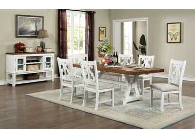 Auletta Dining Table,Furniture of America