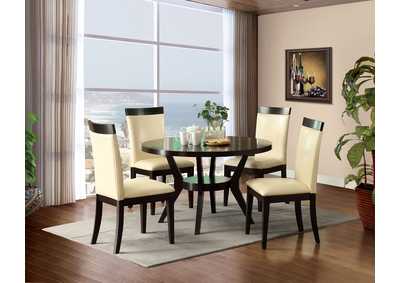 Image for Downtown Espresso Round Dining Table
