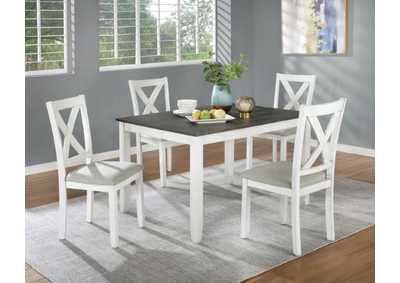 Anya 5 Pc. Dining Table Set,Furniture of America