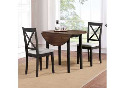 Jaelynn 3 Pc. Dining Table Set,Furniture of America