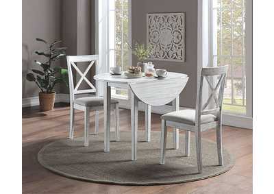 Jaelynn 3 Pc. Dining Set,Furniture of America