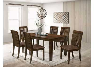 Garnett Dining Table,Furniture of America