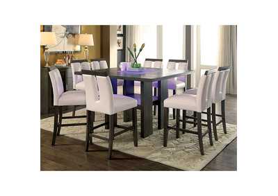 Luminar Gray Counter Height Table,Furniture of America