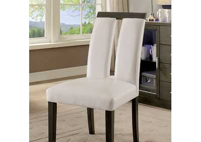 Luminar Gray Side Chair [Set of 2],Furniture of America