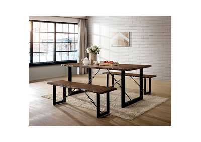 Dulce Walnut Dining Table,Furniture of America